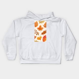 Enchanted Fall: A Whirlwind of Artistic Expression Kids Hoodie